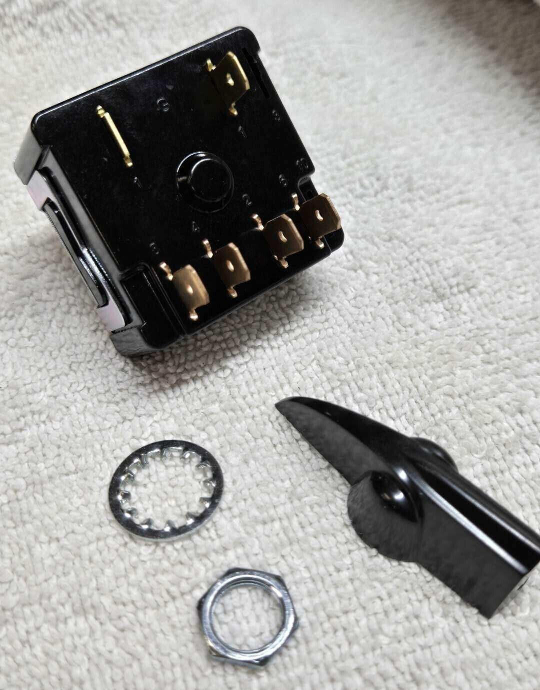 BATTERY CHARGER SWITCH KIT 8 POSITION REPLACES ASSOCIATED EQUIPMENT 611187