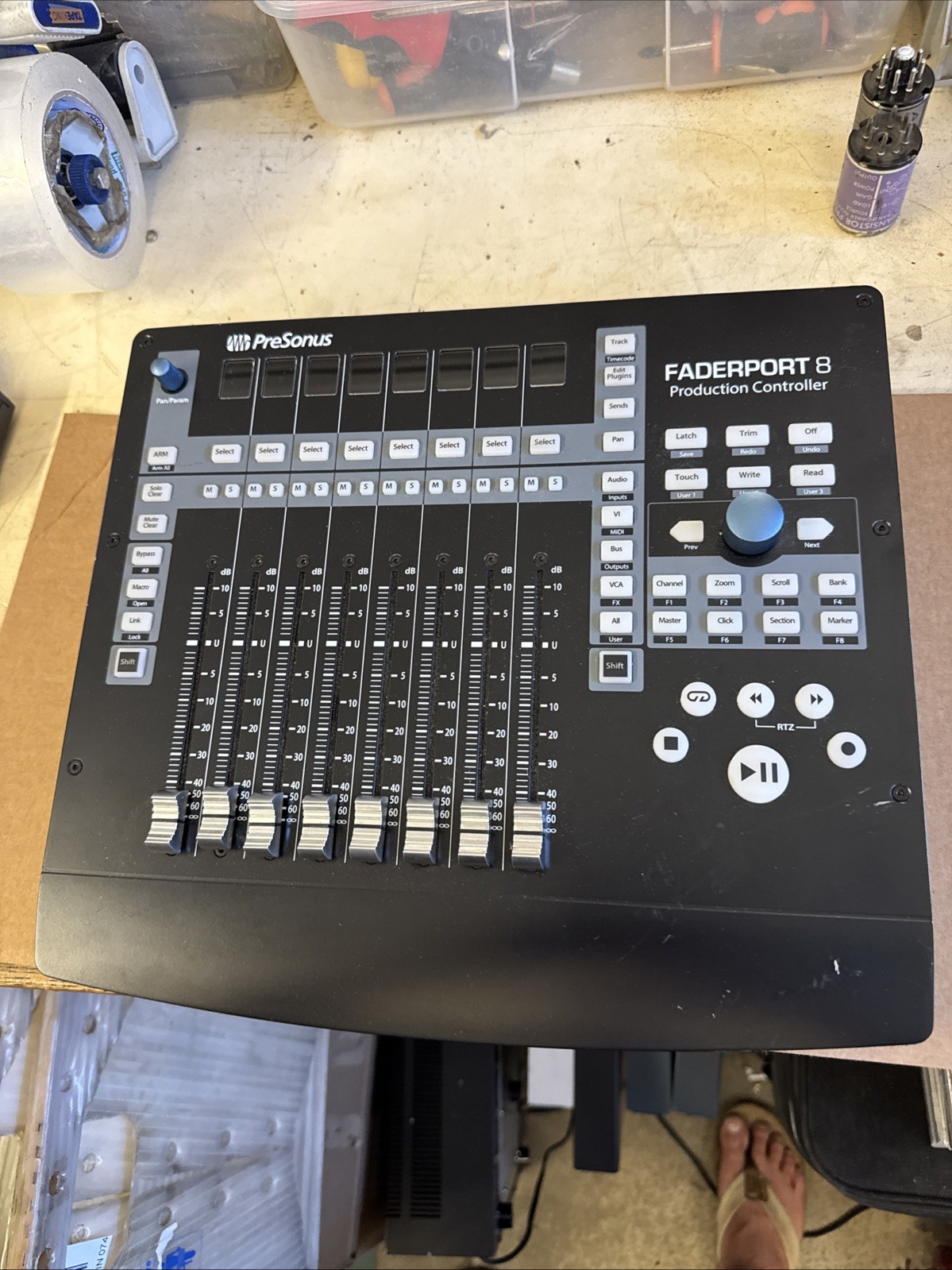 PreSonus FaderPort 8 8-Channel USB Control Surface Nice used shape Tested