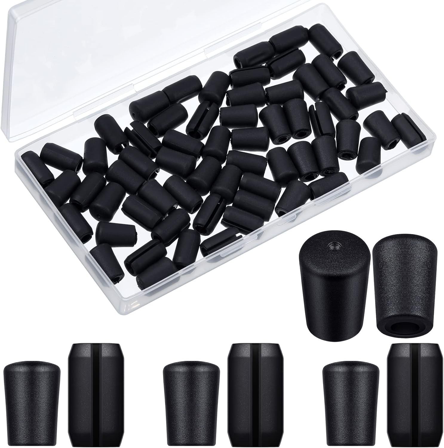 60 Pieces Rubber Feet Grid Sink Protector Rubber Grid Kitchen Sink Wire