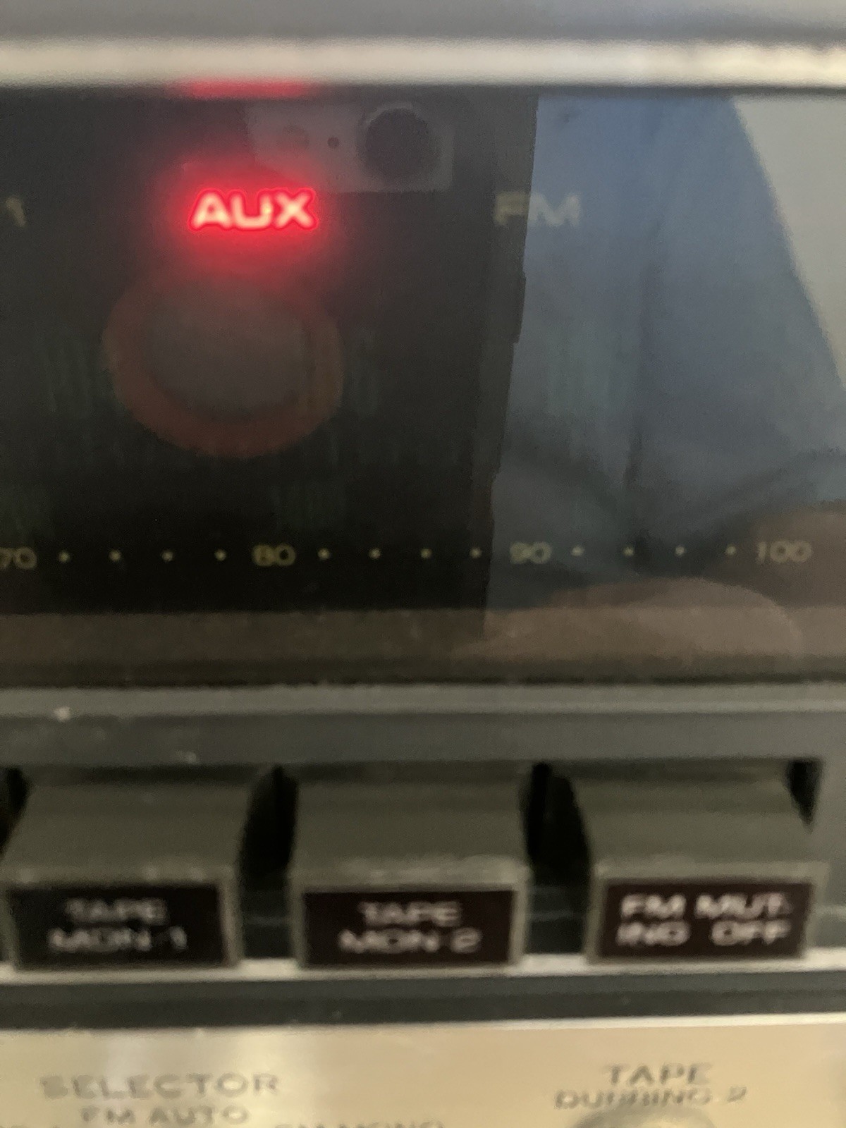 Sansui Solid State 7000 Stereo Receiver Vintage Silver Face Tuner - Very Clean!