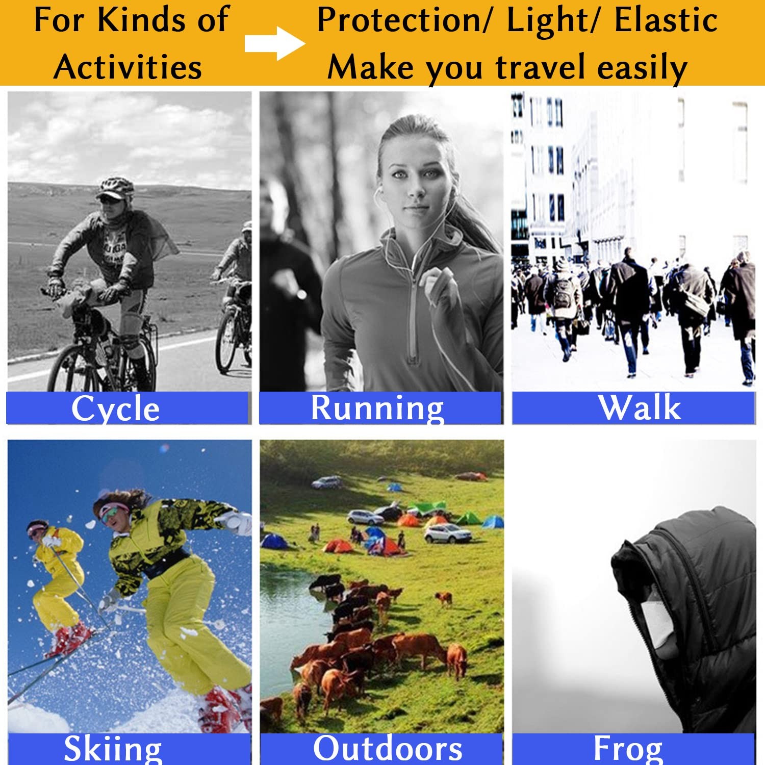Faraday Gaiter Shields Cellular,WiFi,Scarf Effective Shielding Fluctuation Sc...