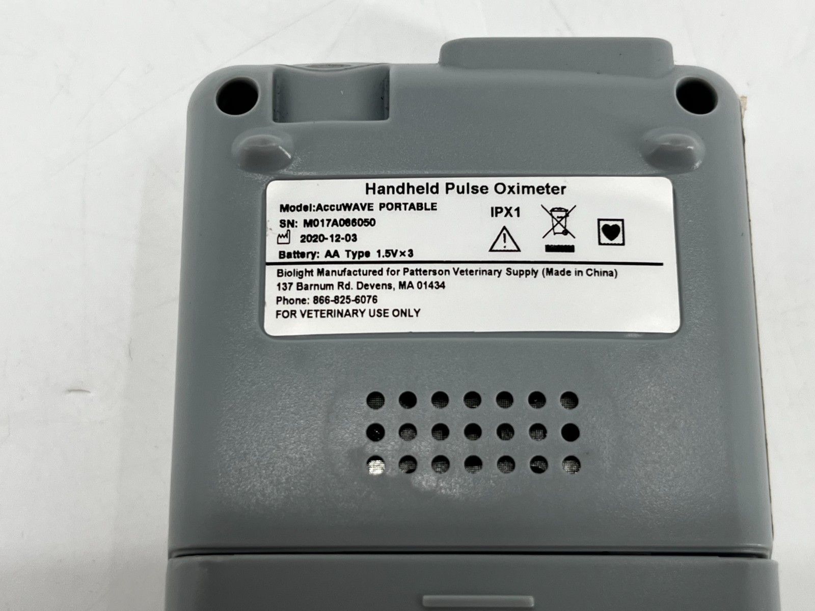 ACCUWAVE PORTABLE PULSE OXIMETER