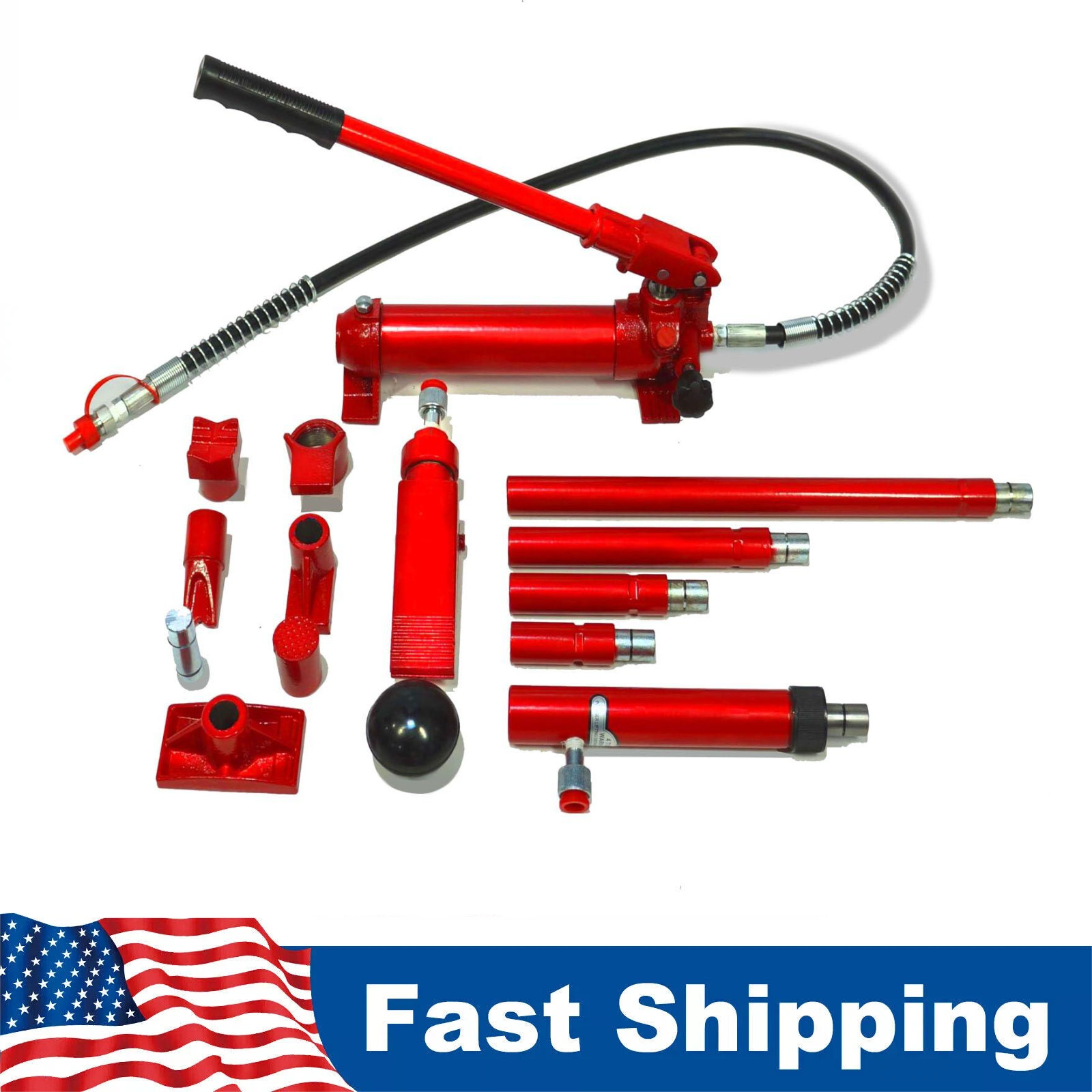 ⭐4 Ton Porta Power Hydraulic Jack Air Pump Lift Ram Body Frame Repair Kits
