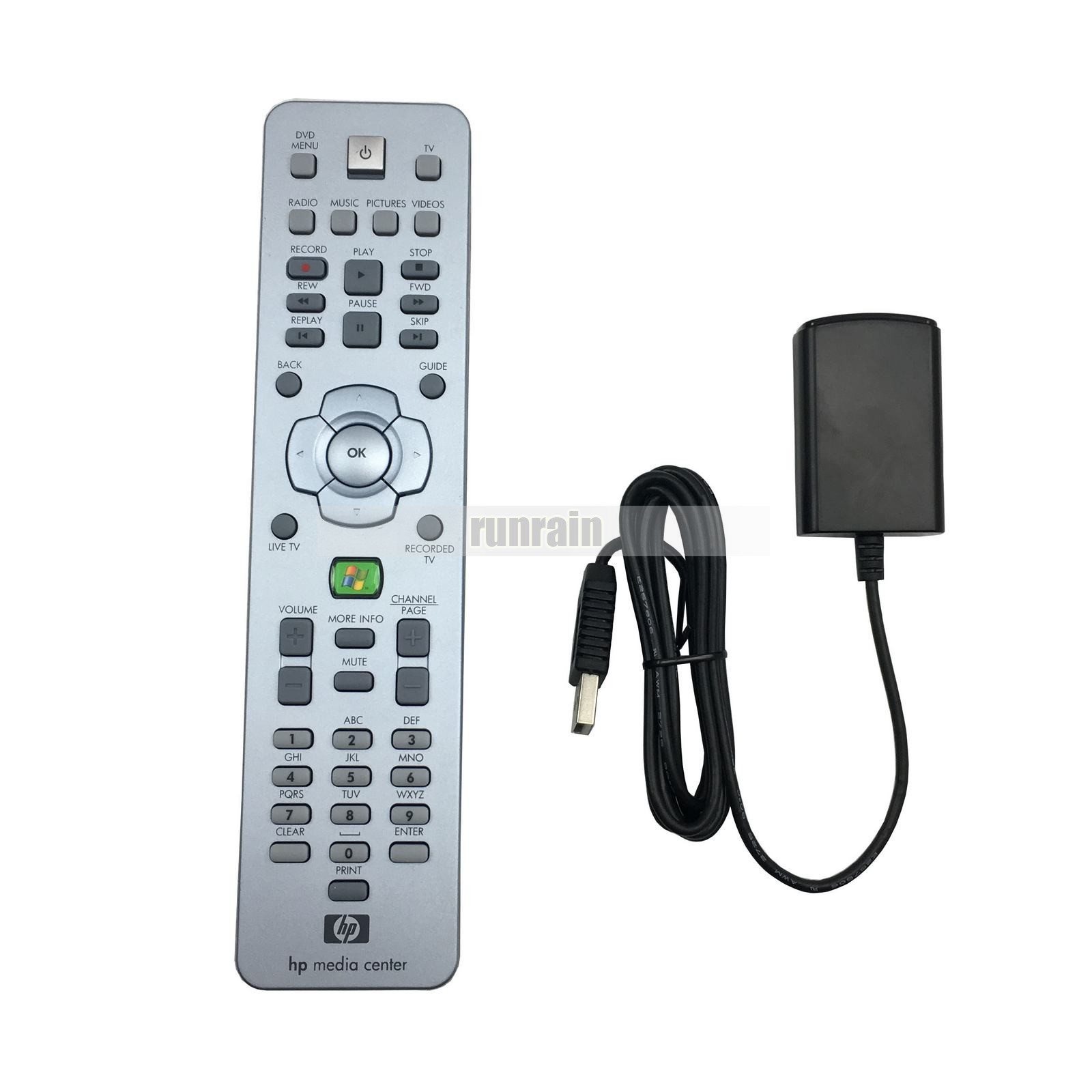 HP MCE Remote RC1314401/00 Media Center MCE IR Receiver TSDX-IR14