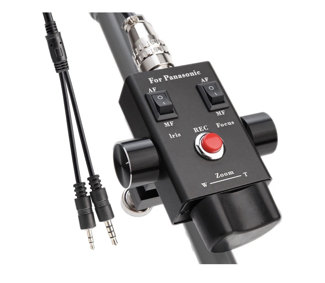 KOERTACOO Camcorder Zoom Controller, Remote Control Zoom, Iris, and Focus