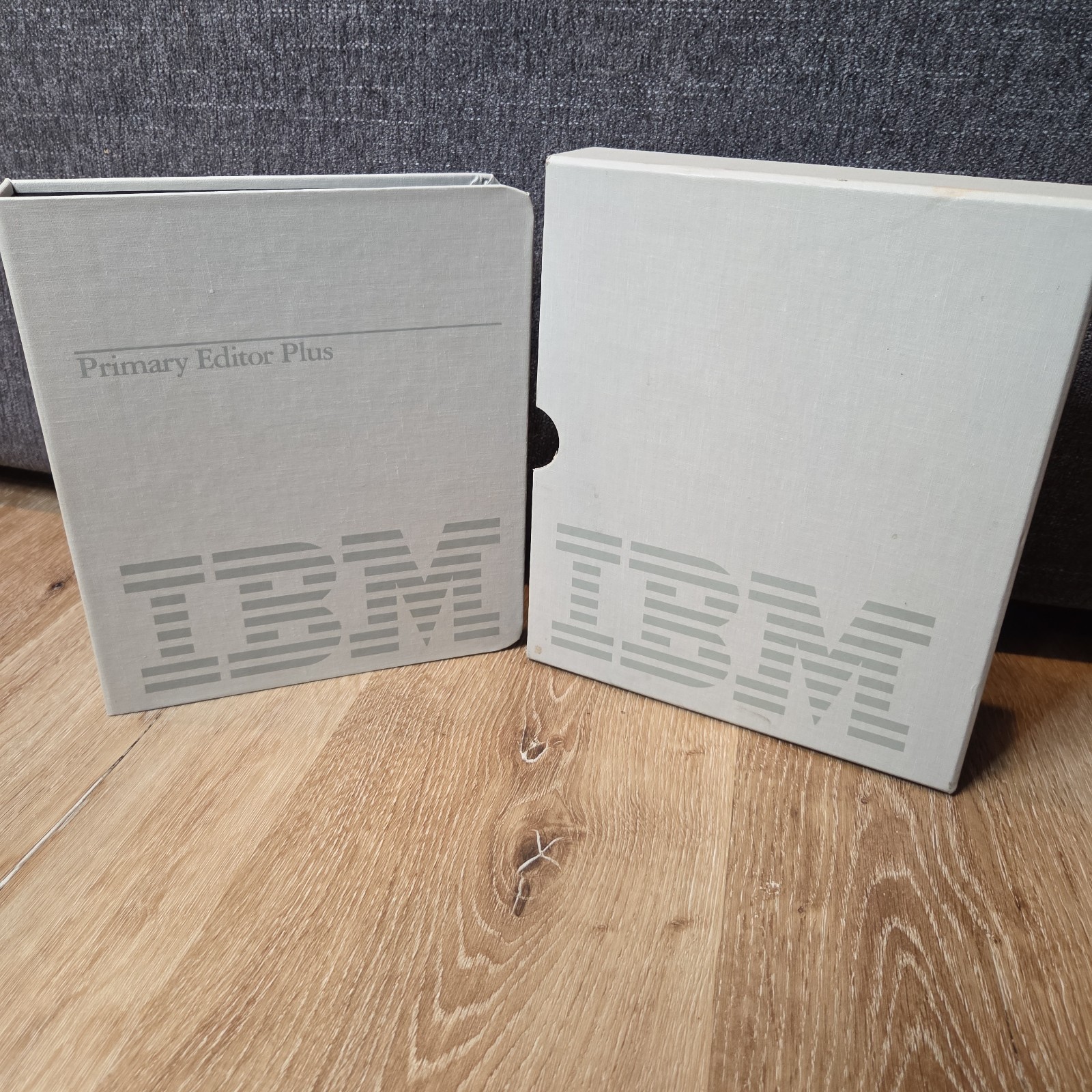 Vintage 1988 IBM Primary Editor Plus V1.00 Manual w/2 Disks Incomplete 6024770