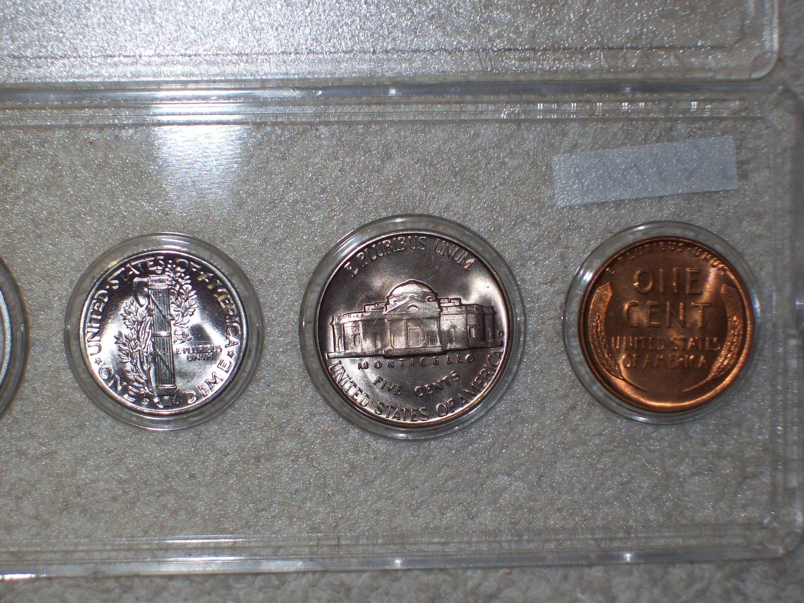 1941 D MINT SET UNCIRCULATED DENVER MINT