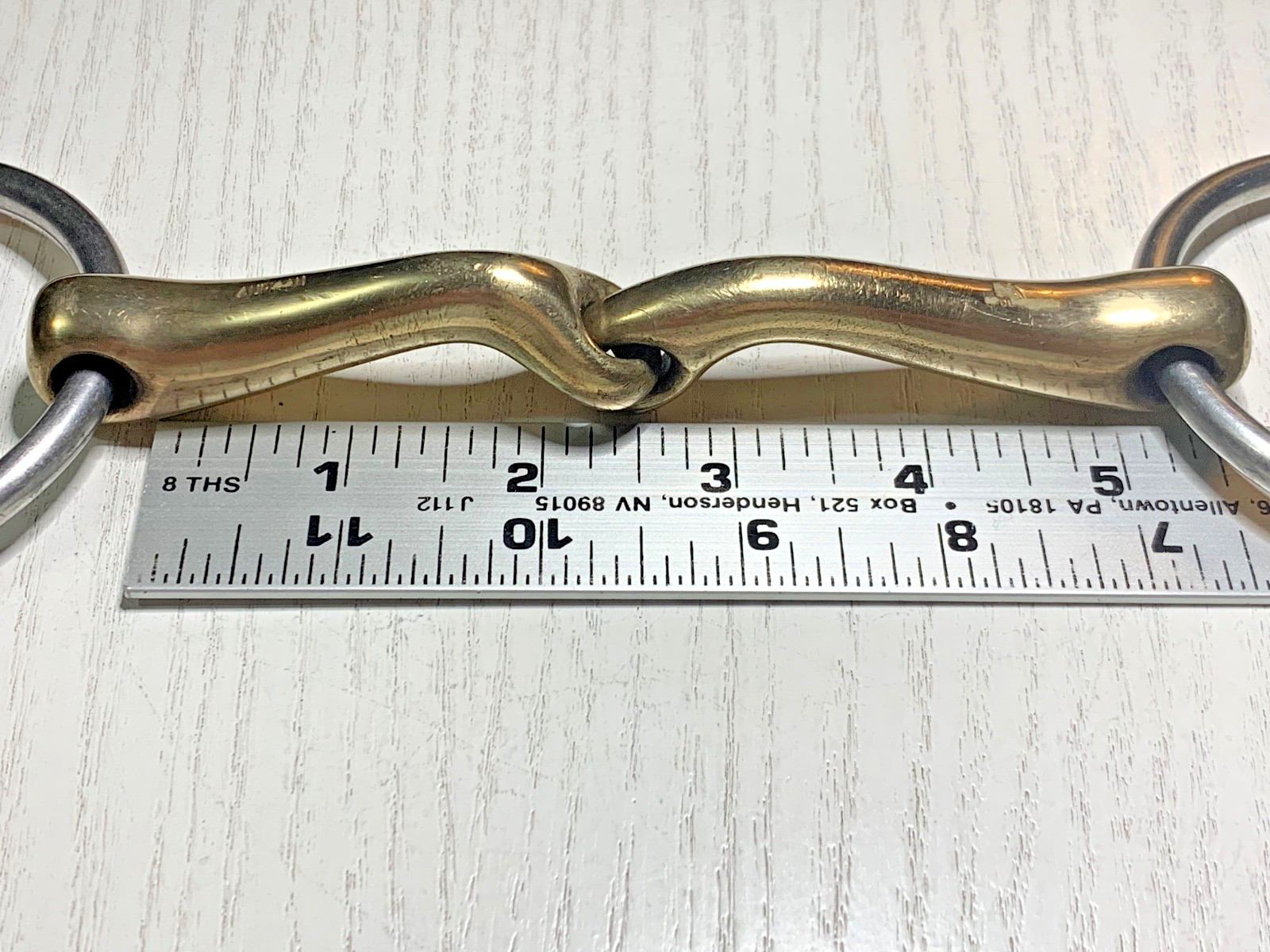 Sprenger KK Loose Ring Anatomically Shaped Snaffle, 5 1/8" Aurigan Horse Bit