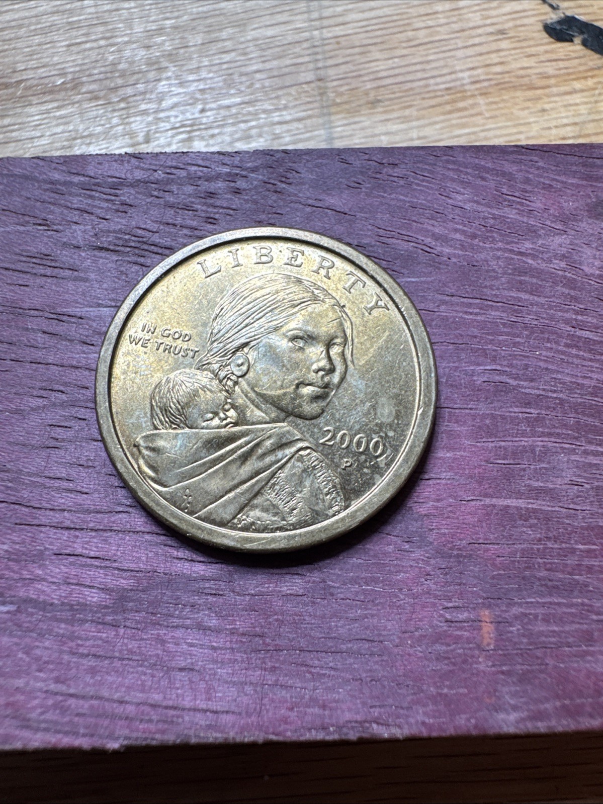Sacagawea 2000 P Native American Dollar Coin