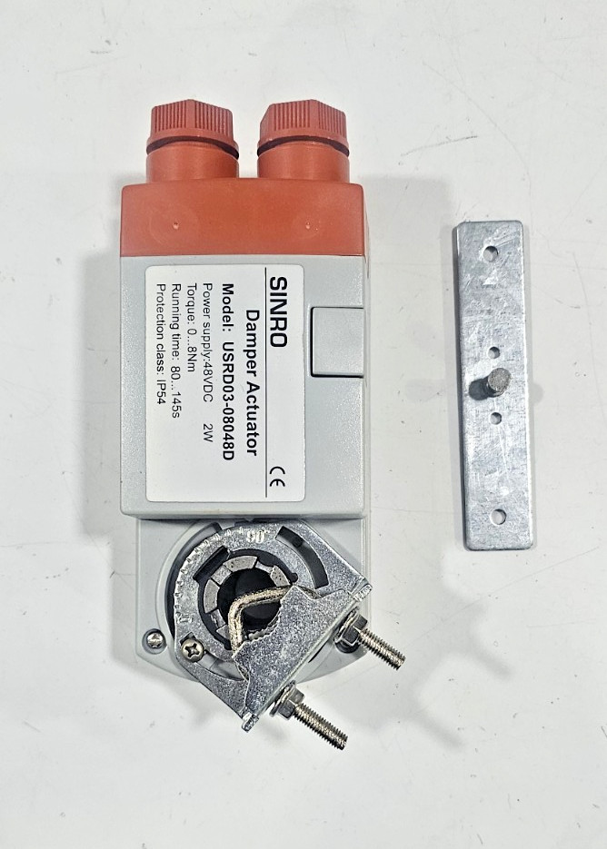 SINRO DAMPER ACTUATOR MODEL USRD03-08048D 48VDC NEW-OPEN BOX