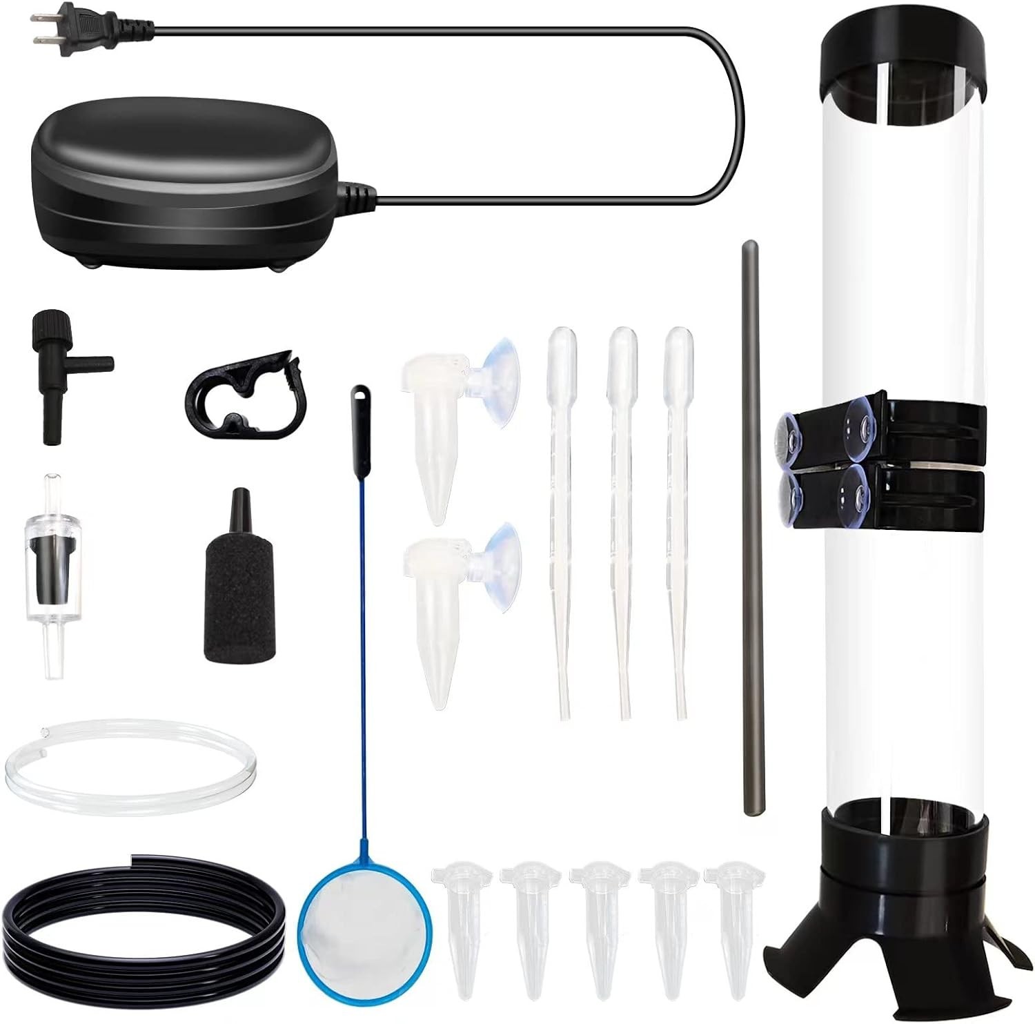 Brine Shrimp Eggs Incubator Kits Multifunctional Artemia Hatchery with air Pump