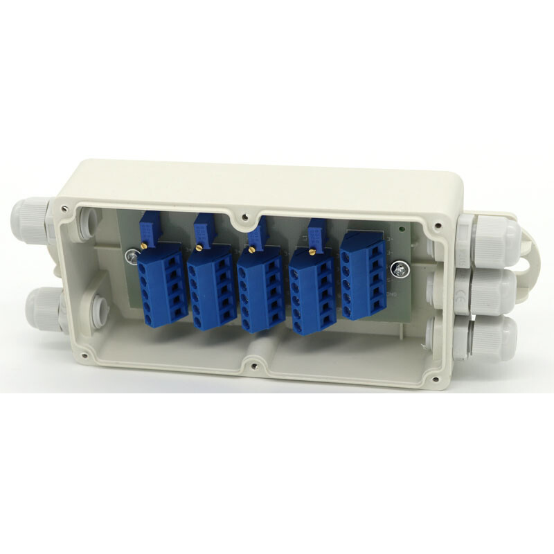 2Pcs Waterproof engineering plastics Load Cell Summing Junction Boxes170*65*33MM