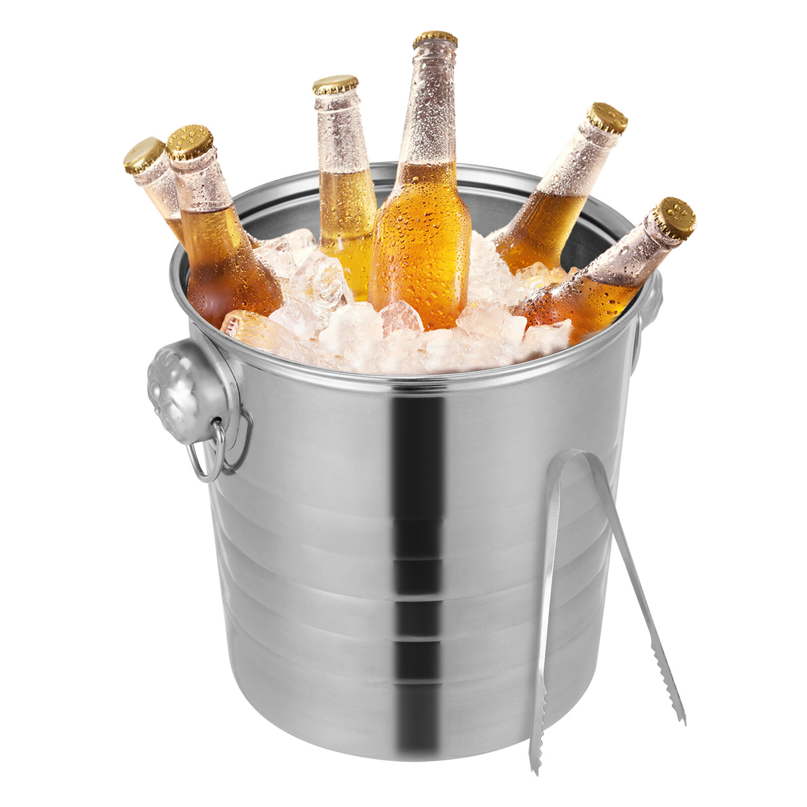 Stainless Steel Beverage Tubs Large Ice Bucket Drink Buckets For Parties Wedding