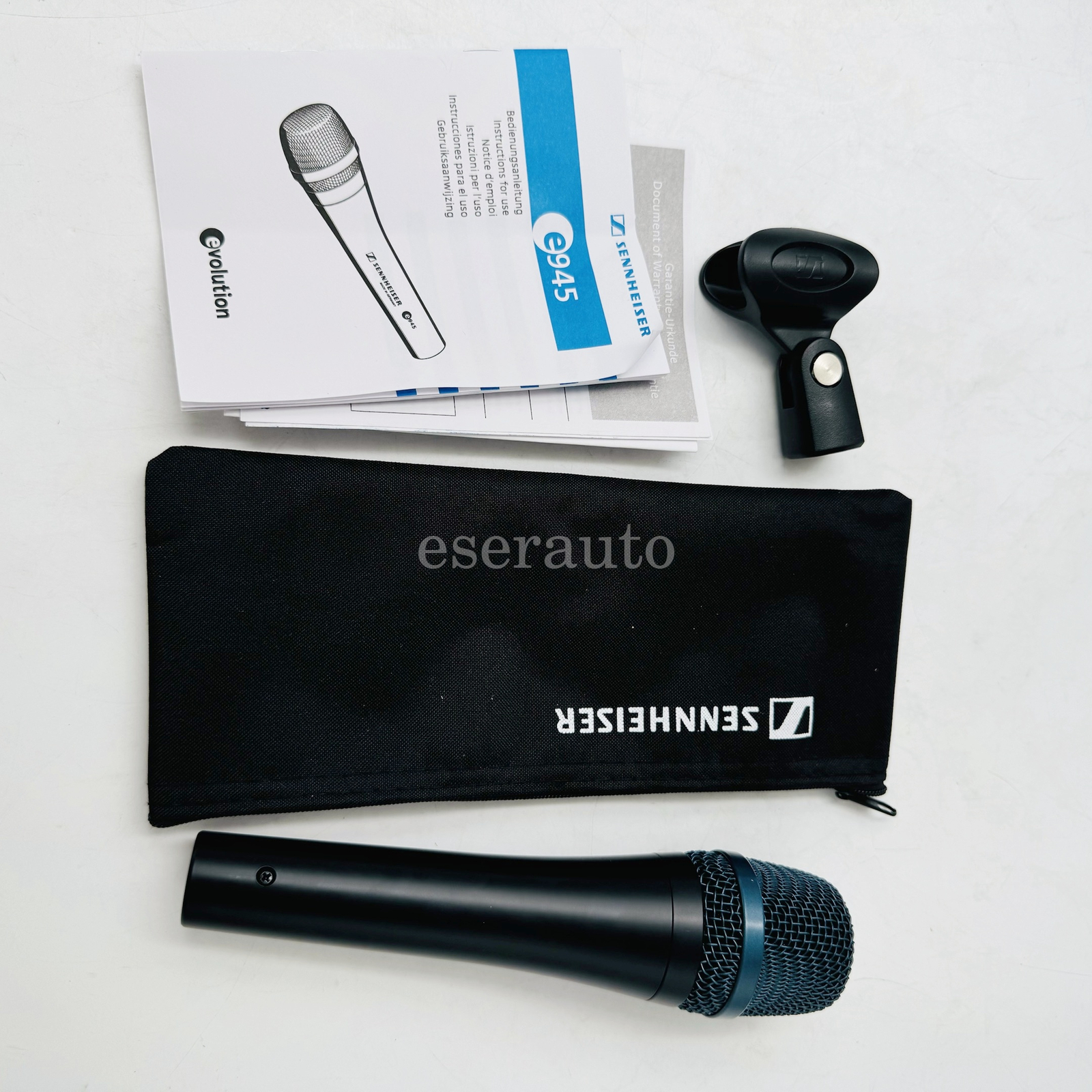 New e945 Wired Super Cardioid Dynamic Handheld Microphone -Early Box Version