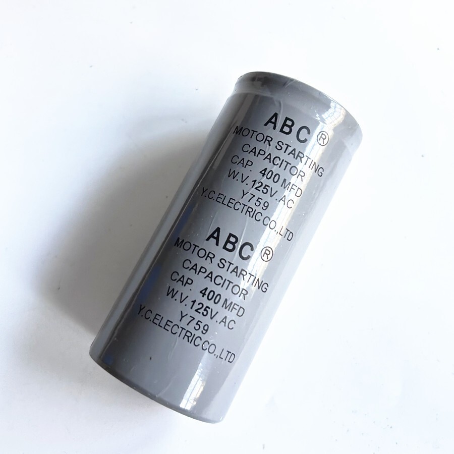 CD60 Motor Starting Capacitor 200MFD 200UF 125VAC 125V