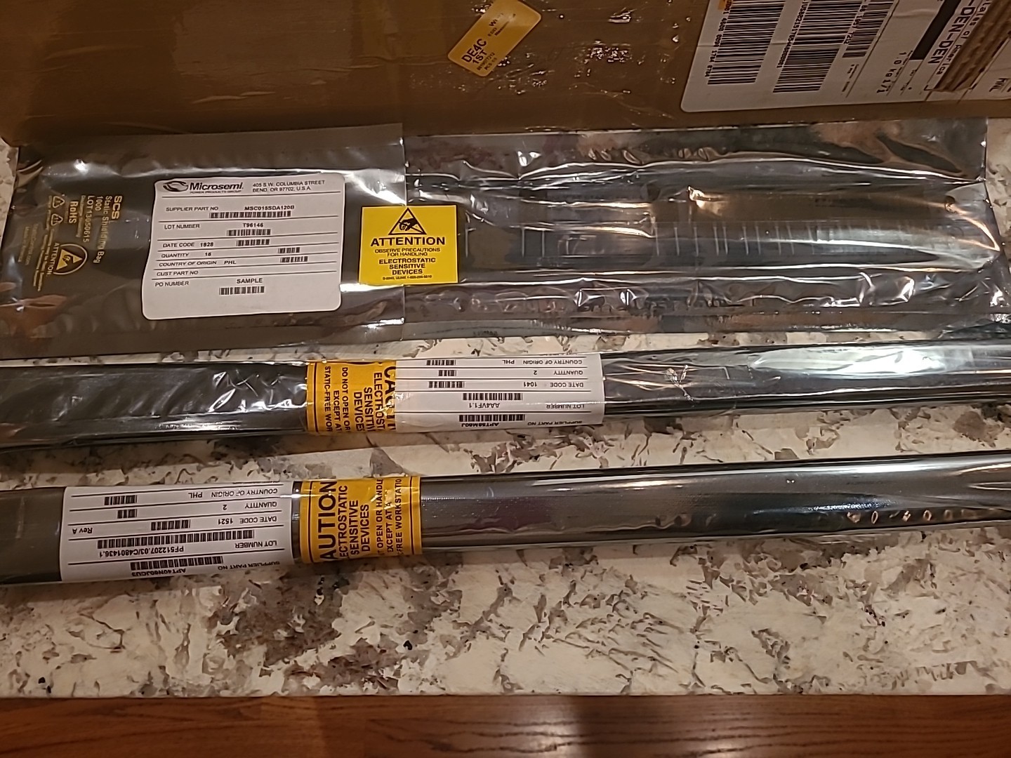 Microsemi Assorted Lot Of PARTS & COMONENTS