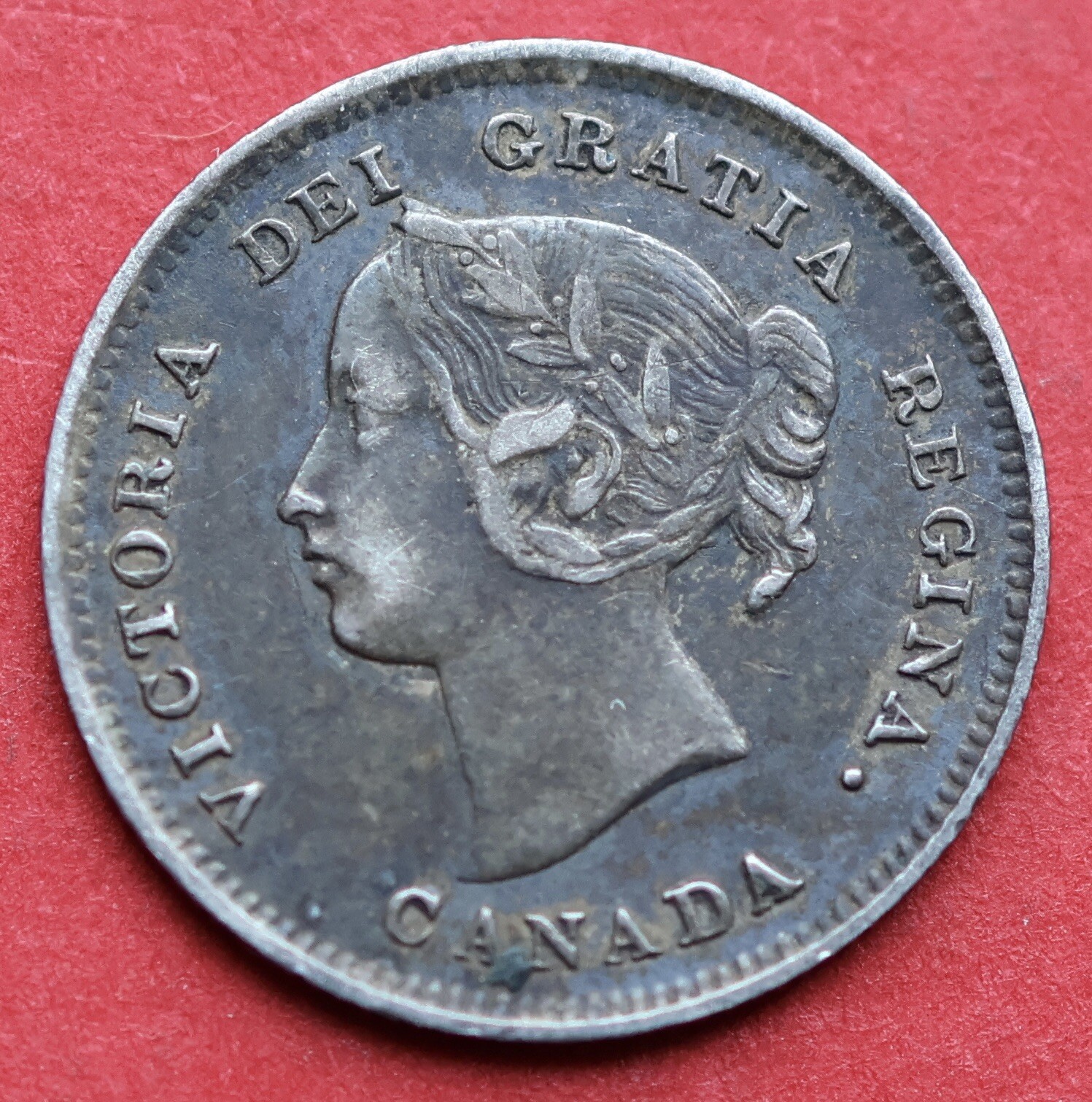 1897 Canada 5 Cents - VF35 - Lot#10747