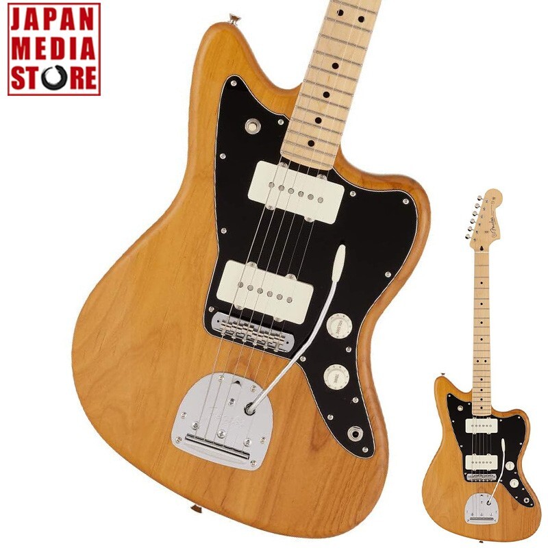 Fender Made in Japan Hybrid II Jazzmaster Maple Vintage Natural Guitar Brand NEW