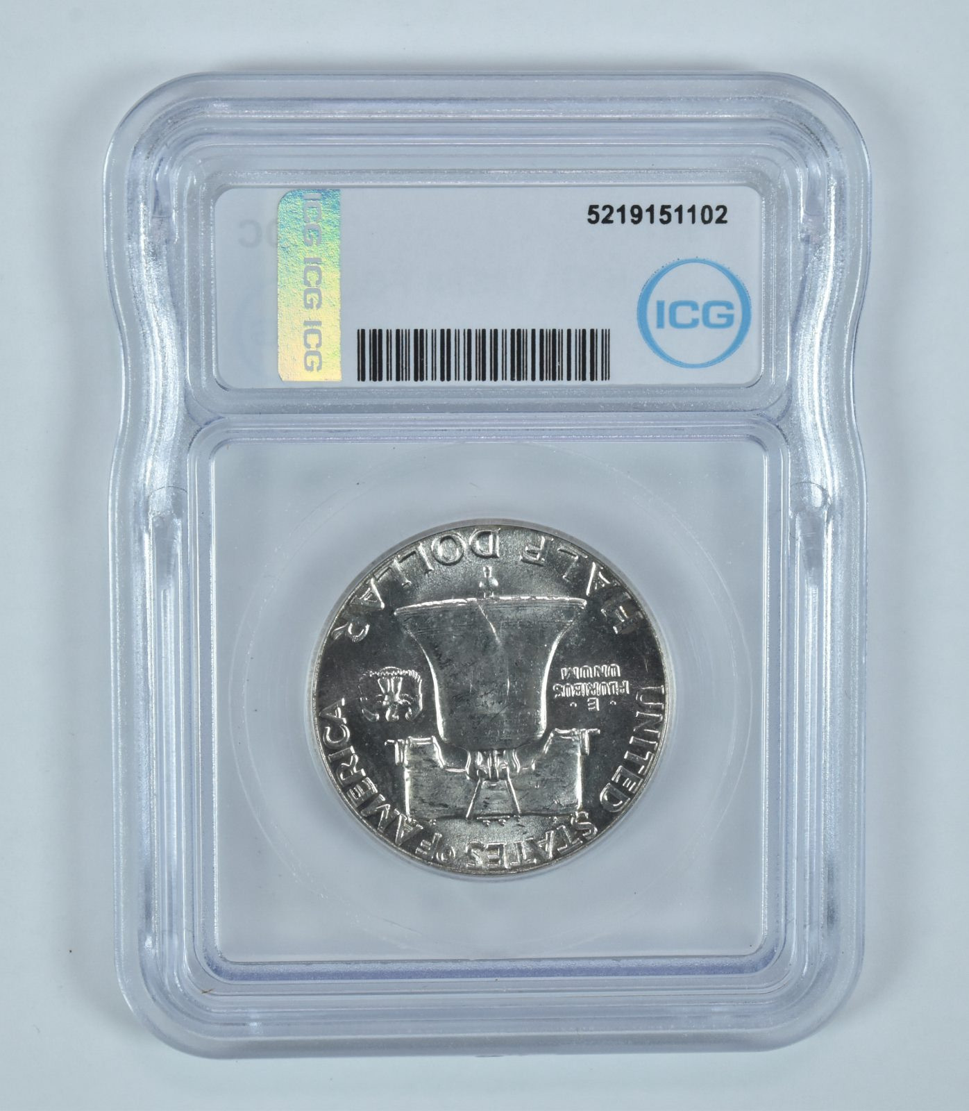 1961 Franklin Half Dollar MS64 FBL ICG