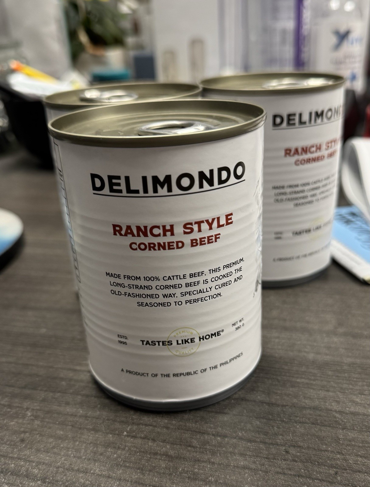 Delimondo Corned Beef Ranch Style 3 Pack Philippine Fave. Now just $65