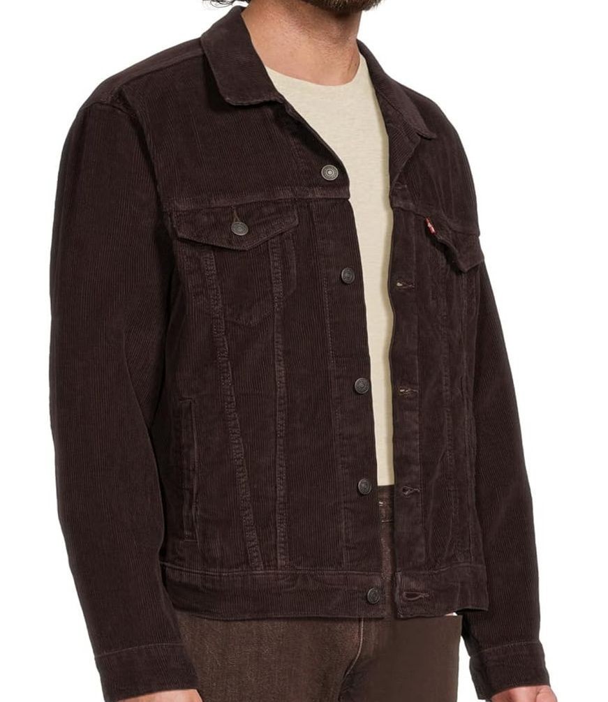 Levis Men's Denim Jacket Trucker, Black Coffee - sizes ,,,
