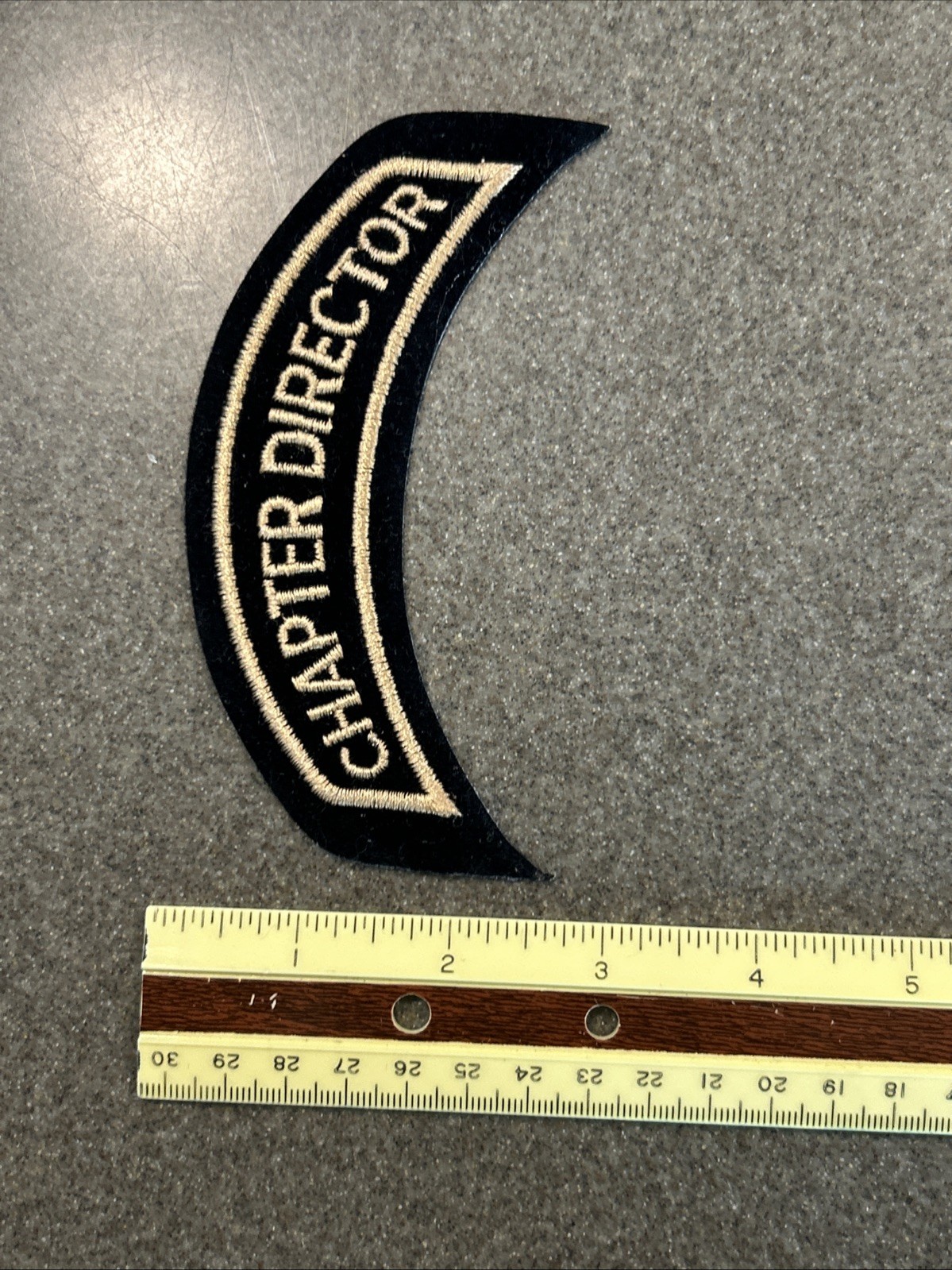 Harley Davidson HOG Chapter Director Motorcycle Vest Jacket Patch Owners Group