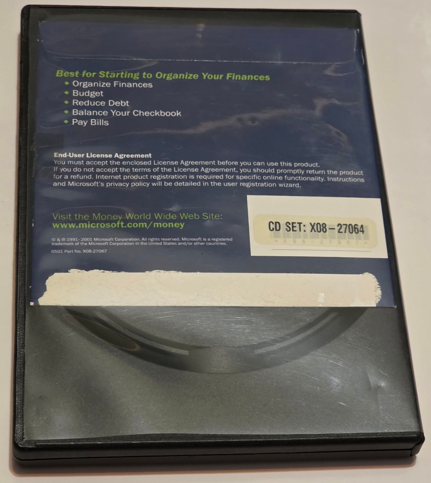 Microsoft Money 2002 Standard for Windows