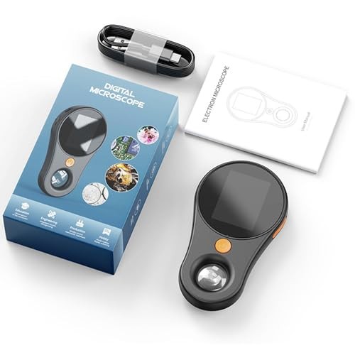 Handheld Digital Microscope 2MP 500X Magnification, Macro Lens - HD Photography