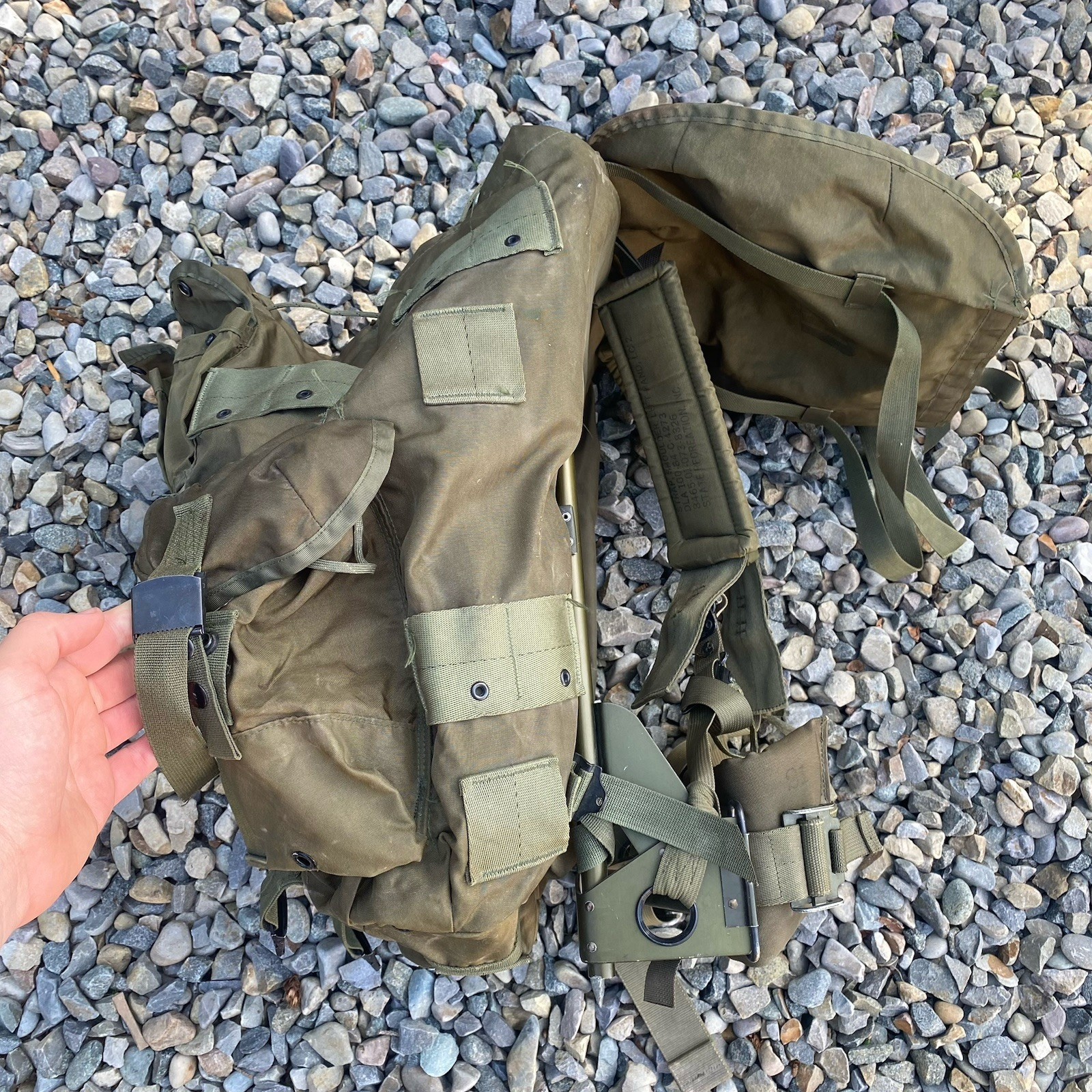 Vintage LC-1 Large Alice Pack W/Frame And Straps