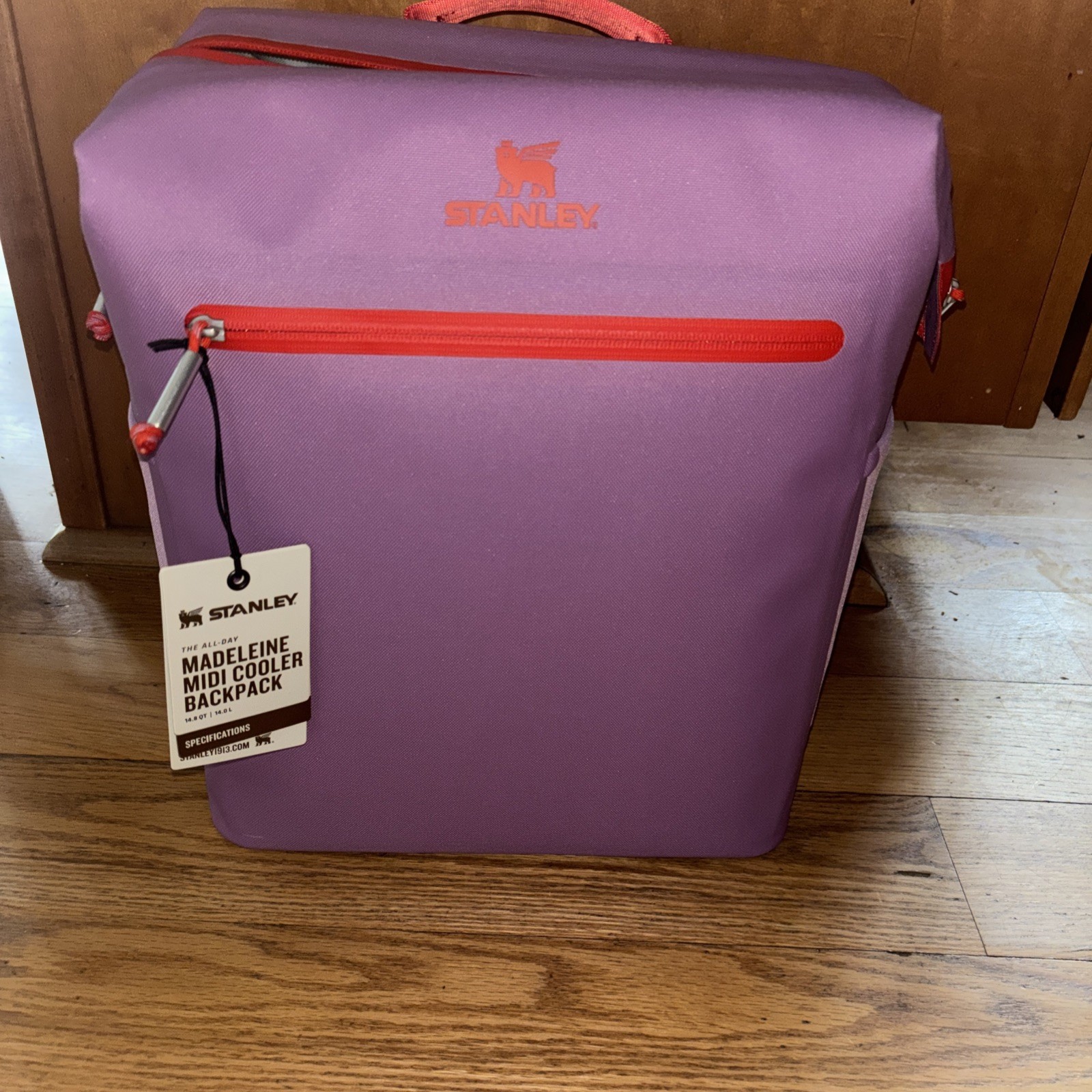 Stanley 20 Cans/14.8qt All Day Madeleine Midi Backpack Cooler NEW
