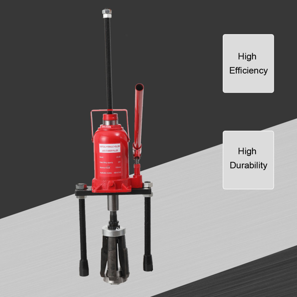 20 Ton Hydraulic Cylinder Sleeve Liner Puller Dry Wet Puller Fits for 80-140mm