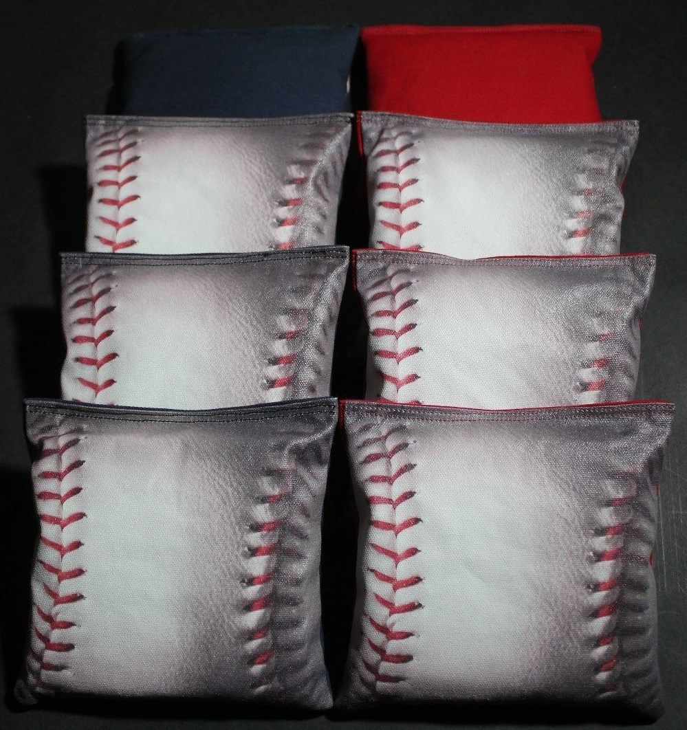 All Weather CUSTOM Cornhole Bean Bags 8 ACA Regulation Resin Filled Bags  #11