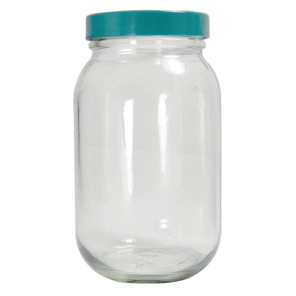 QORPAK GLC-01885 Bottle,256 mm H,Clear,157 mm Dia,PK4 41W153