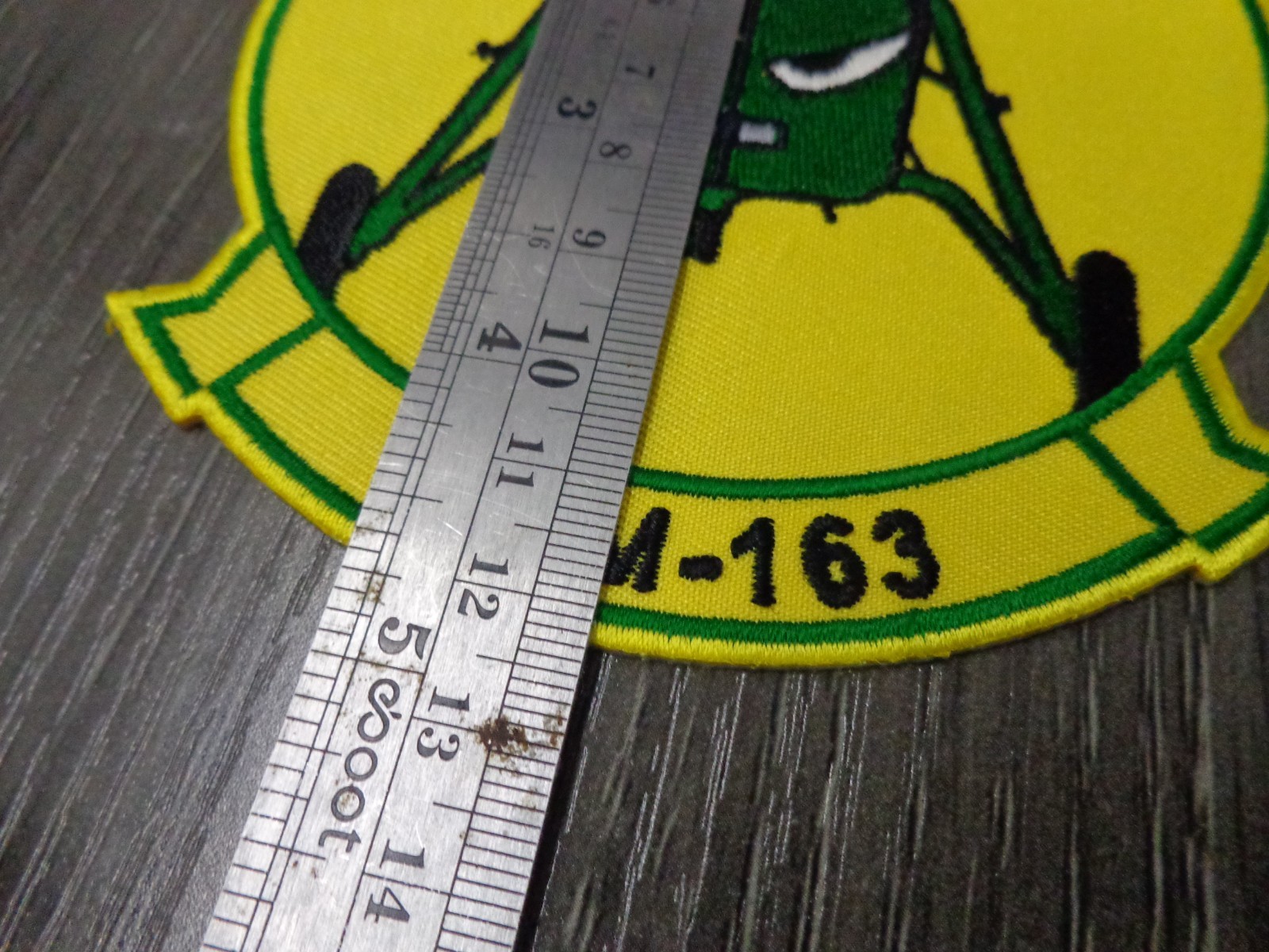 USMC Medium Helicopter Squadron HMM-163 Ridge Runners PVC Self Attaching Patch