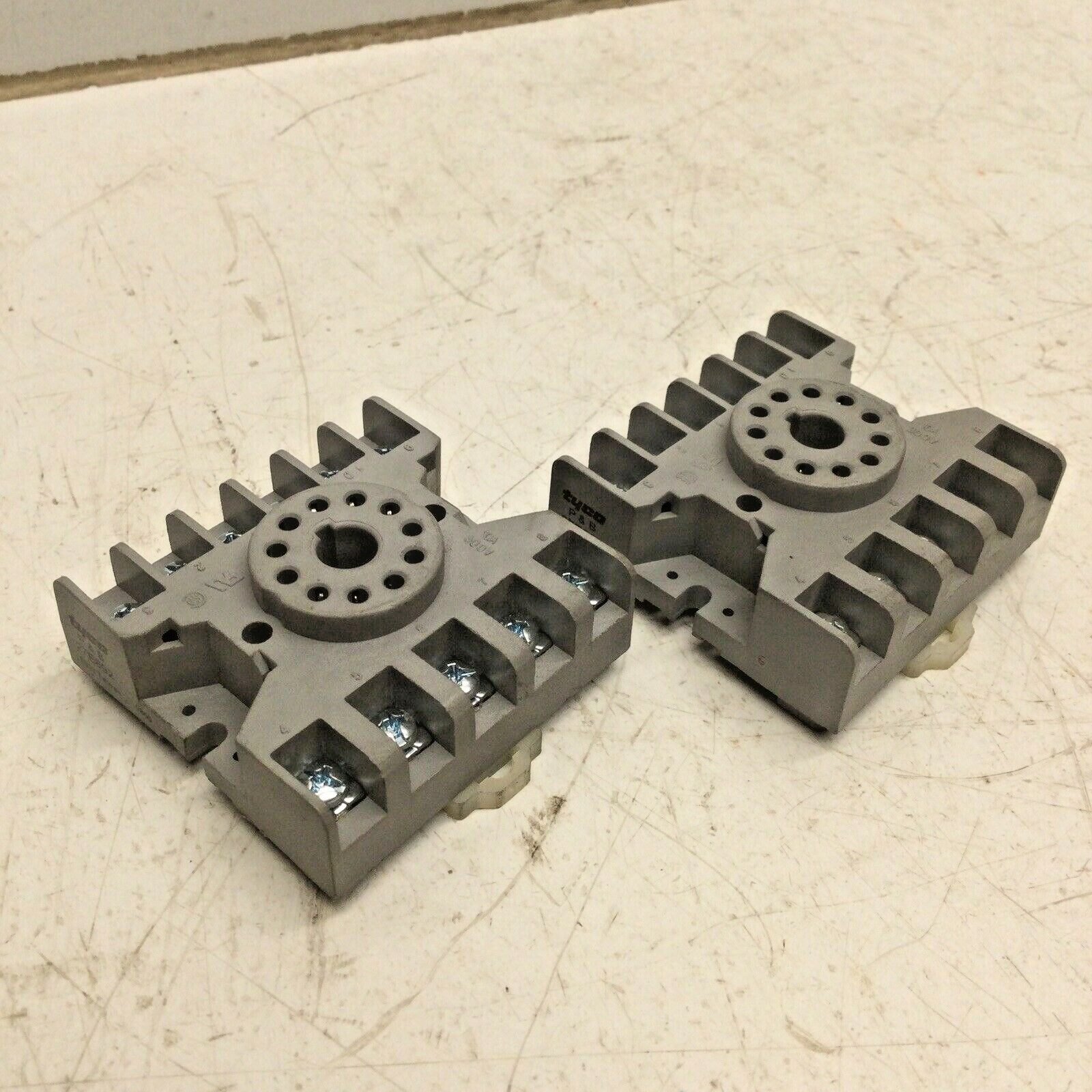 TYCO / P&B 27E892 11 Pin Relay Socket, 10A 300V (LOT of 2)