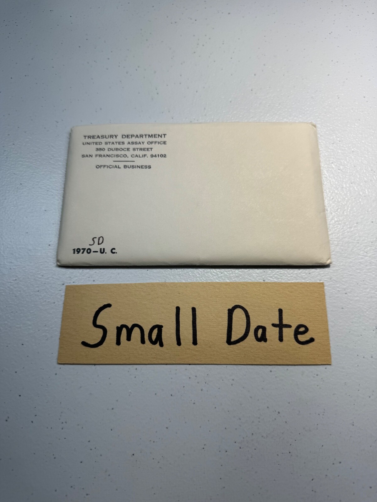 (1)  1970  US Mint Silver P & D Set,   in OGP,   SMALL DATE CENT,   RARE SET!!!