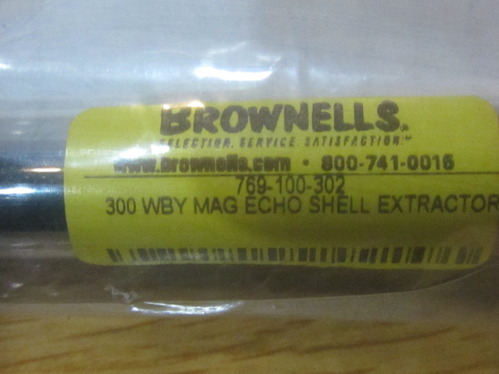 Brownell's 300 Wby. Magnum Echo Shell Extractor! New In Wrapper! Perfect & Cool!