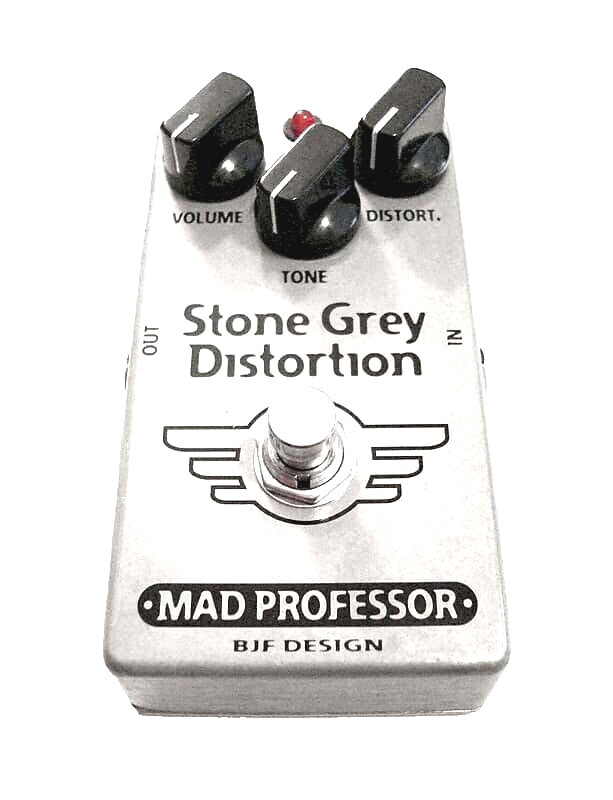 Mad Professor Stone Grey Distortion Guitar Effects Pedal