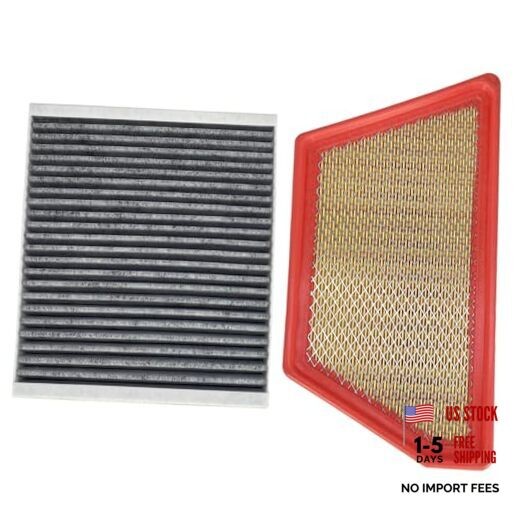 23458700 Engine Air Filter and 13356916 Cabin Air Filter Set Fit For 2016-2020
