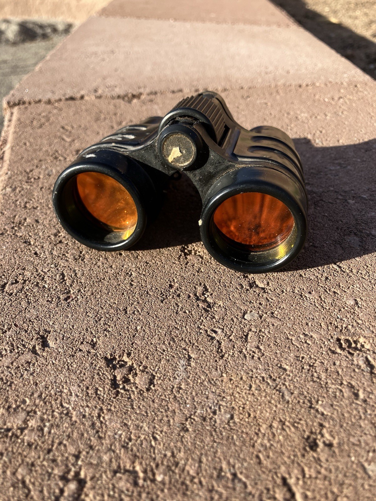 VTG 4x30 Coated Compact Folding Binoculars Black Pocket Travel Binoculars