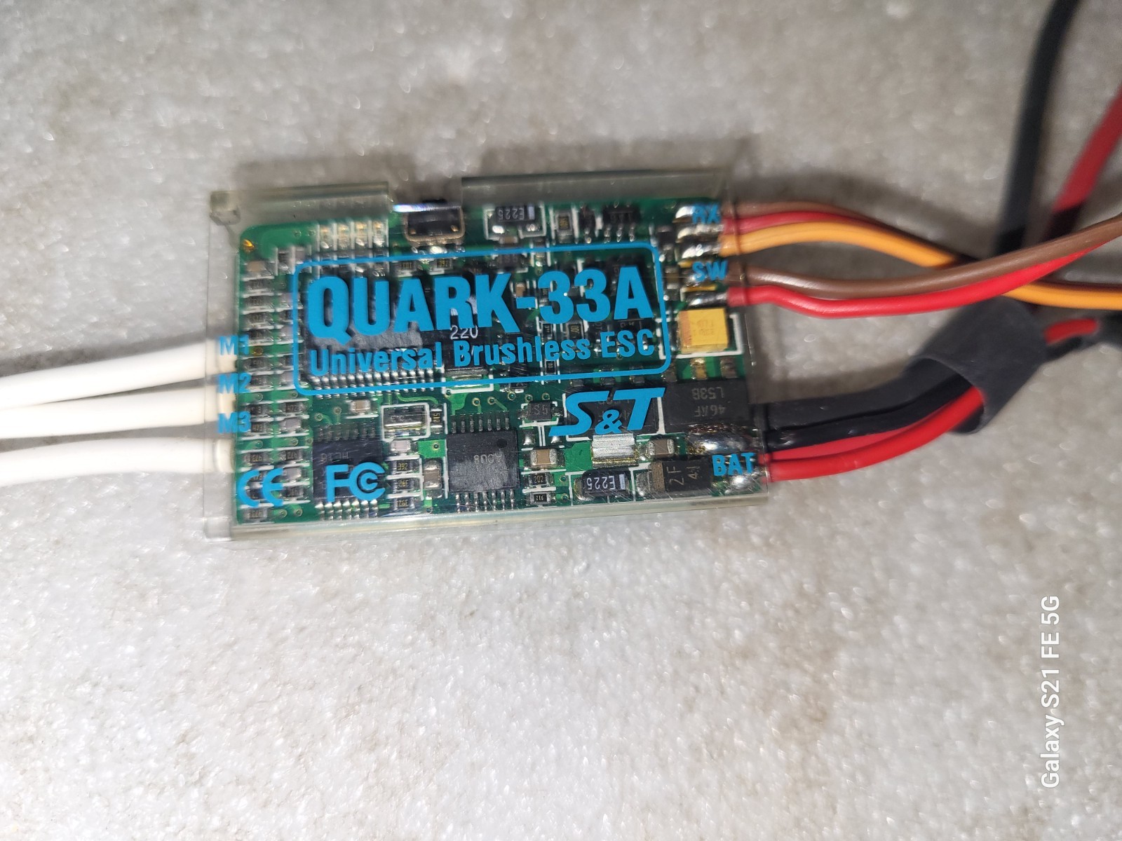 Quark 33A Universal Brushless ESC Controller with Manual