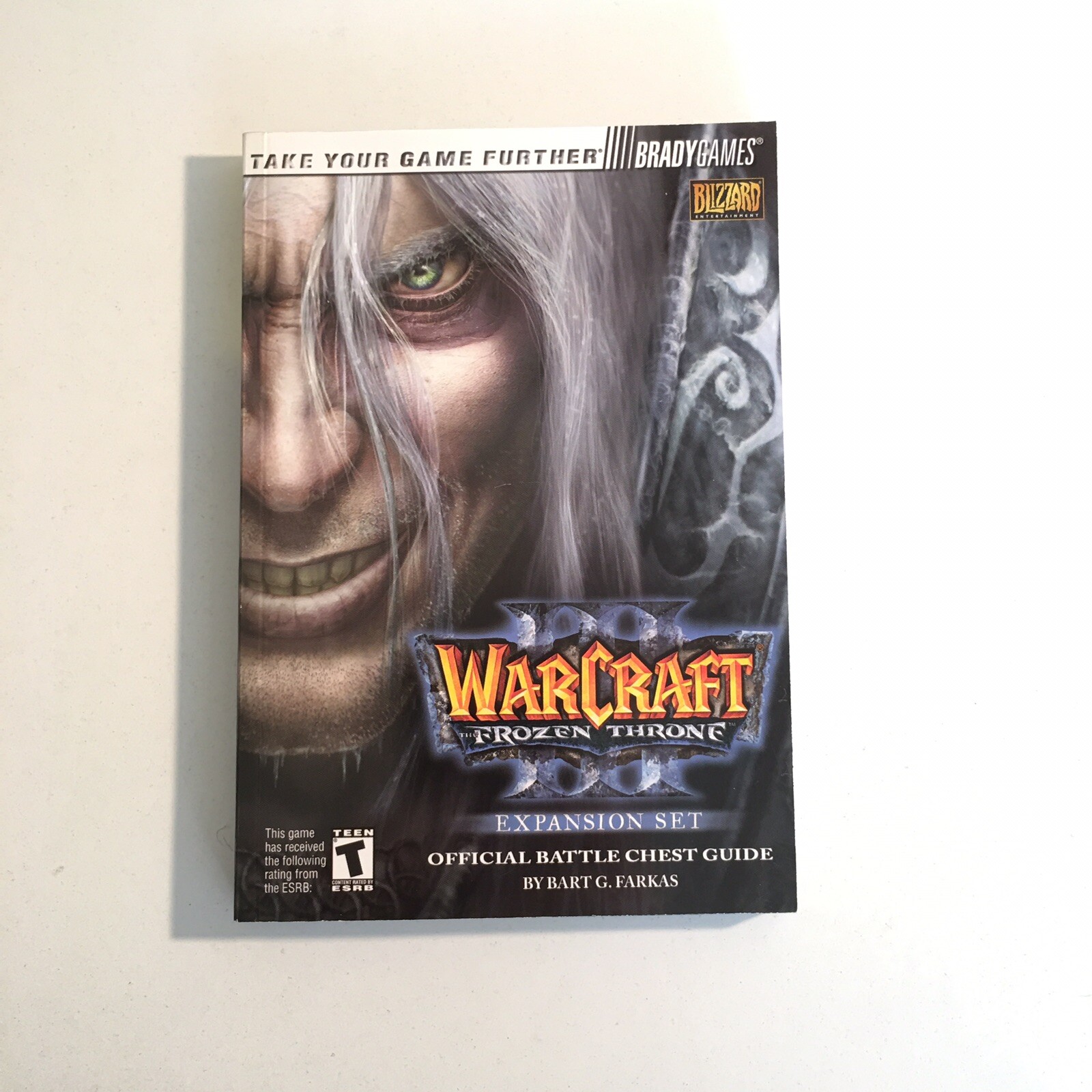 Warcraft III The Frozen Throne Official Battle Chest Guide 2003 Blizzard Brady