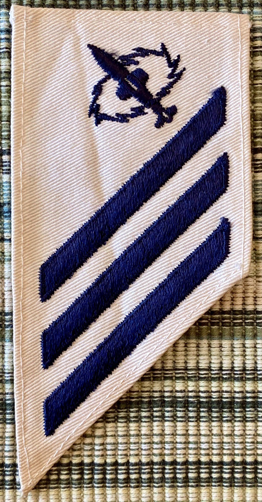 US Navy Rate Missile Technician Seaman rank Patch E-3 Striker USN MTSN or GTSN