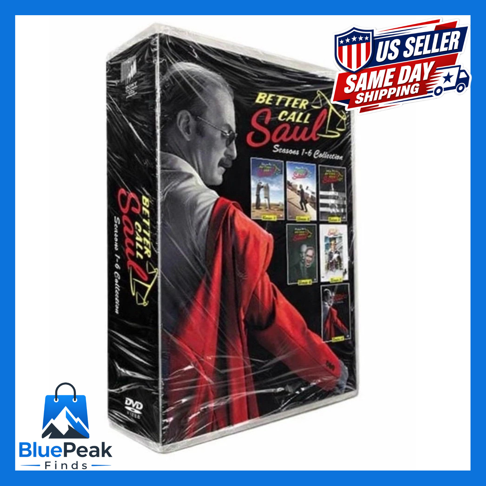 Better Call Saul Complete Series Seasons 1-6 Box Set DVD Brand New Sealed