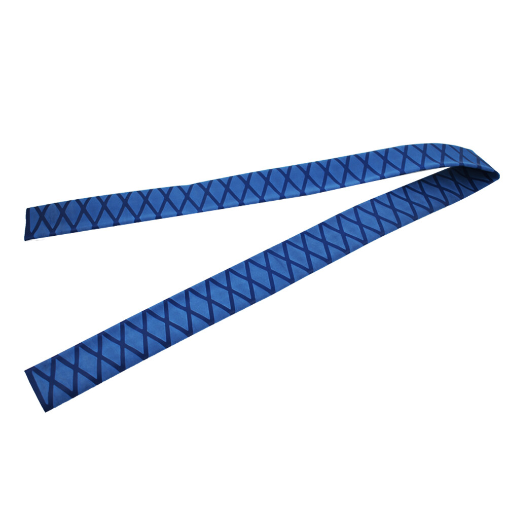 LABLT X-Tube Heat Shrink Wrap Tubing Length 39" Diamter 45mm For Rod Grips Blue