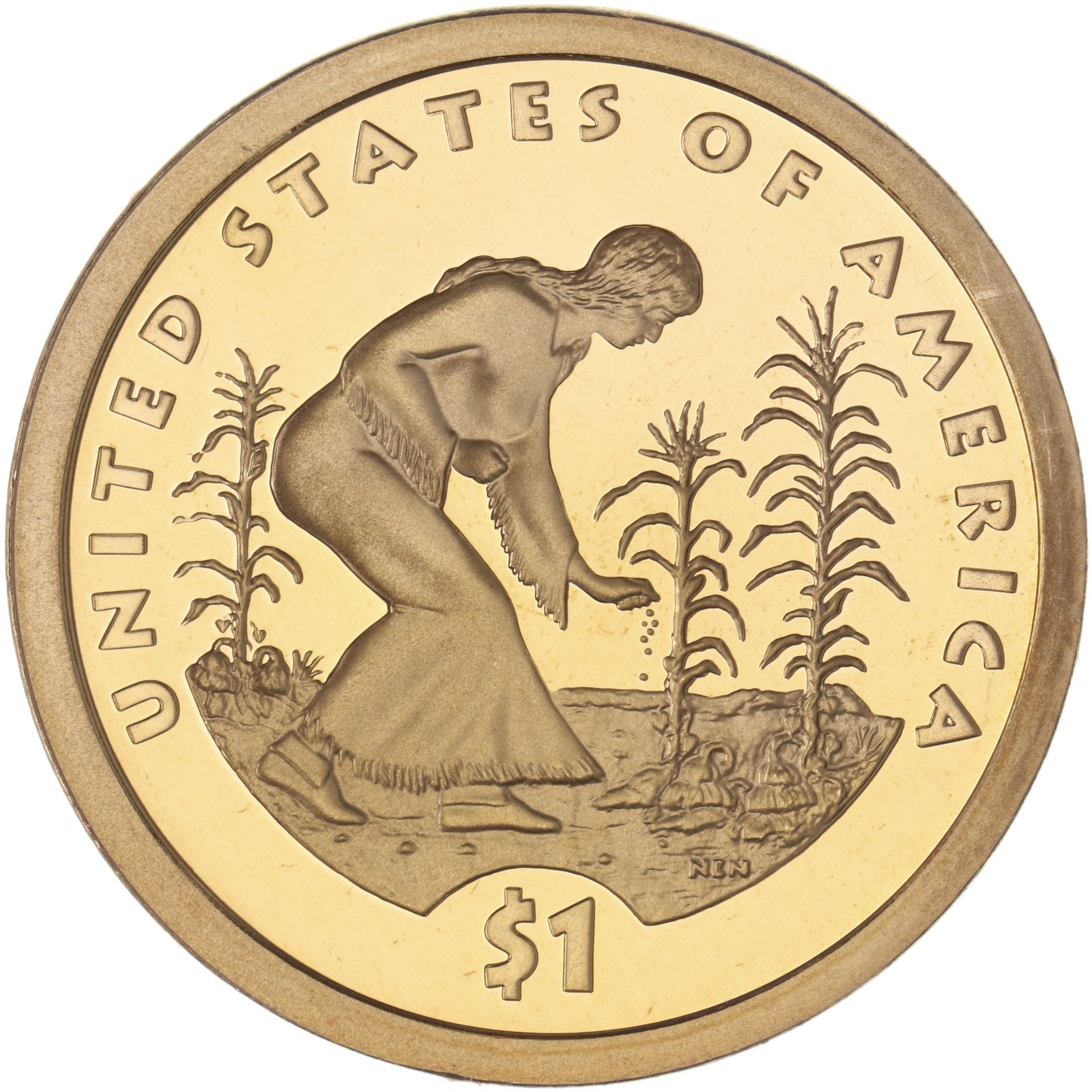 2009 S Native American Sacagawea Dollar Gem DCam Proof See Pics N623