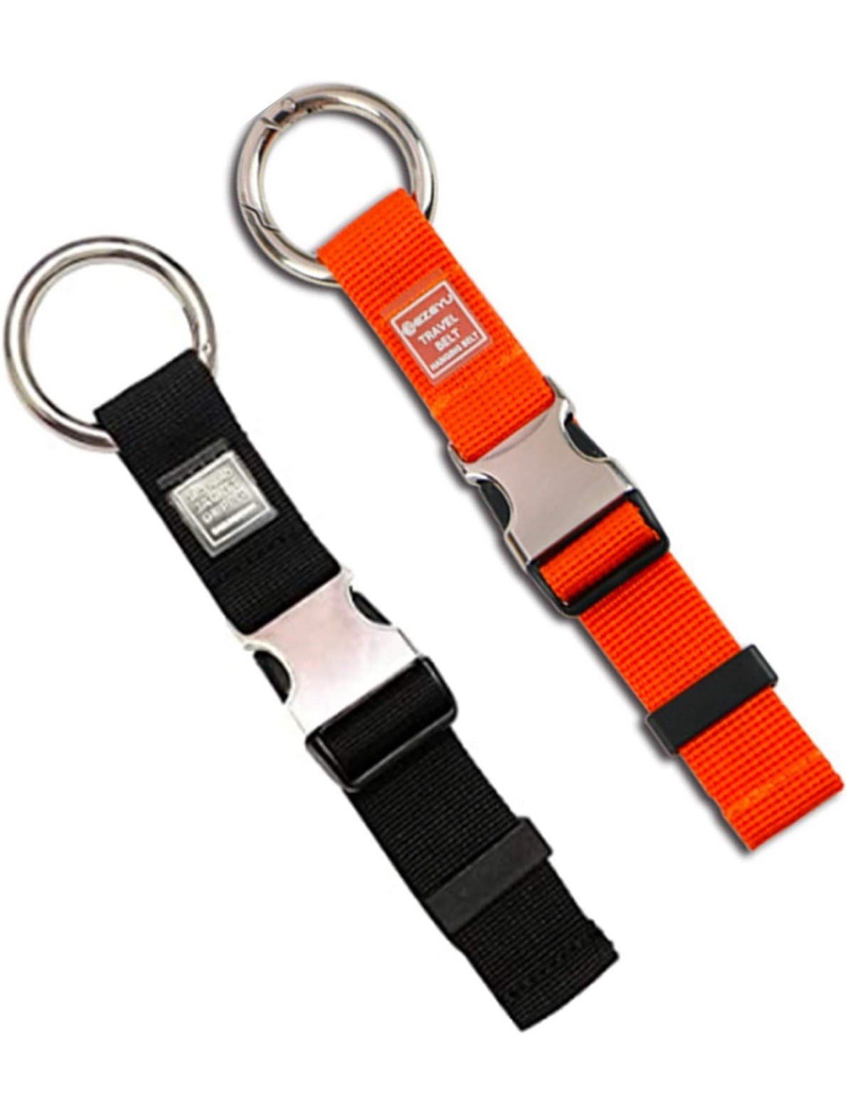 2PCS Add a Bag Luggage Strap Jacket Gripper,Heavy Duty Luggage Straps