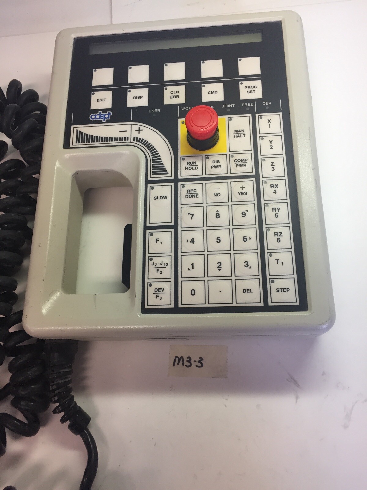 Adept Technology 10332-11000 REV D Manual Control III Operator