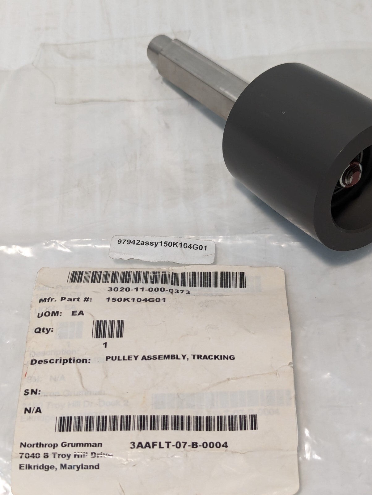 Nordex Pulley Assembly, Idler 150K104G01