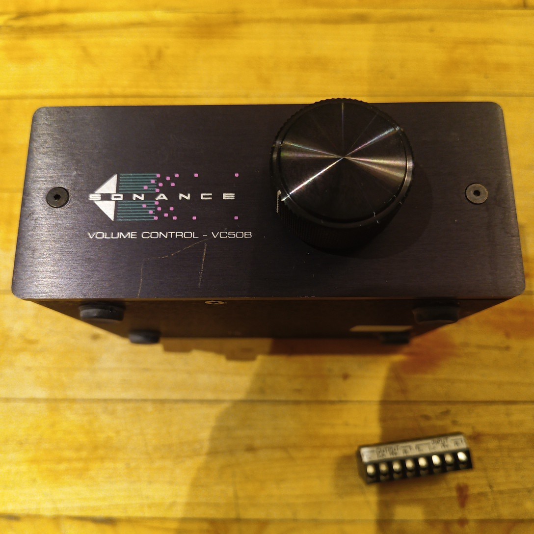 Sonance VC50B speaker-level stereo volume control - single zone.
